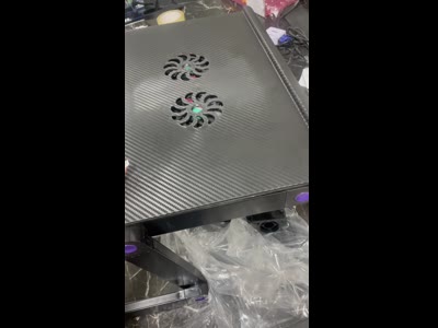 Столик для ноутбука T8 з охолодженням, розкладний
