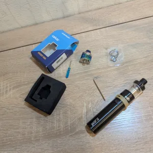 Eleaf iJust S + дрипка Aleader Rocket RDA