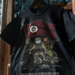 Футболка "CATS AGAINST BOLSHEVISM"