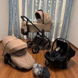 Коляска 2-в-1 (3-в-1) Ultra Beige