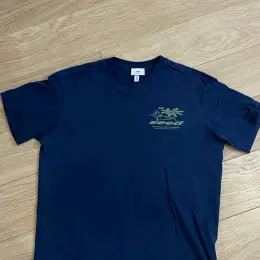 Футболка H&M Relaxed Fit "SEED" темно-синя розмір M