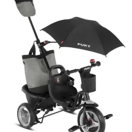 Триколісний велосипед Puky Ceety Comfort чорний