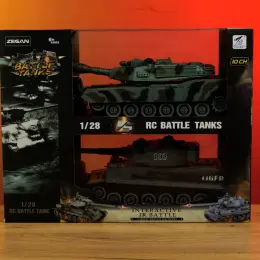 Іграшкові радіокеровані танки ZEGАN Battle Tanks 1:28 з аудіоефектами
