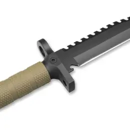 Ніж мисливський з піхвами та компасом