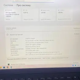 Ноутбук Dell 15.6" Core i3-1115G4, 8GB RAM, 256GB SSD