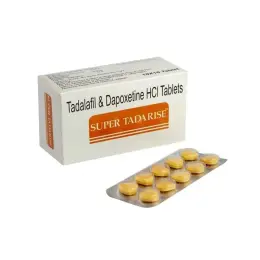 Чоловічий збуджувач Super Tadarise (Tadalafil 20 mg + Dapoxetine 60 mg)