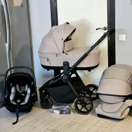 Коляска 3в1 Carrello Epica 2026 світло-бежева