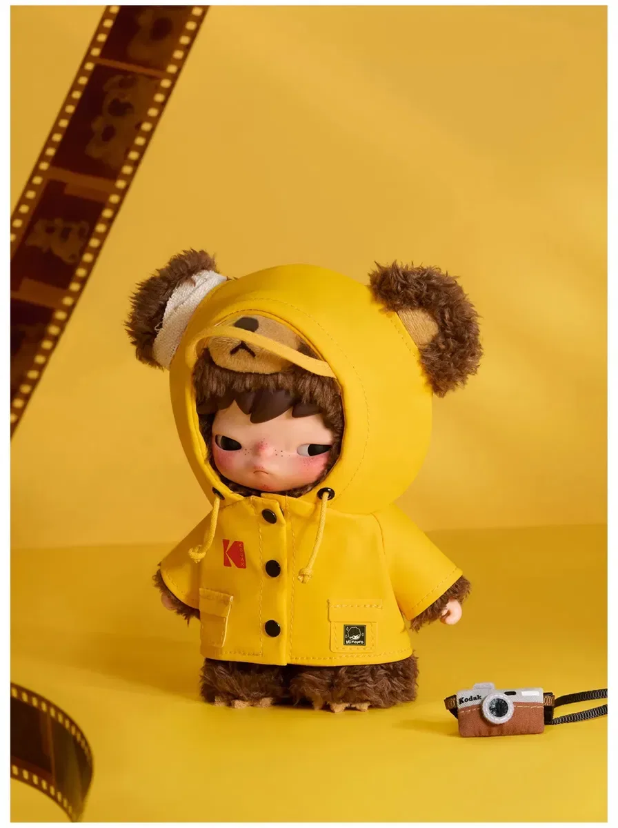 Оригінал Pop Mart Hirono × Kodak Click Bear Plush Doll Pendant - 2