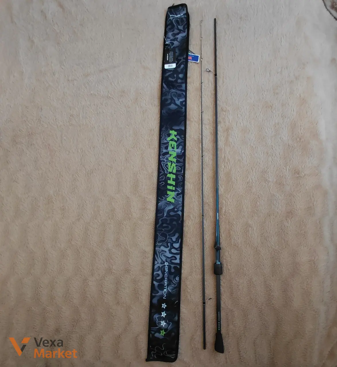 Спінінг Azura Kenshin Solid 70UL-S 2.13м до 5г