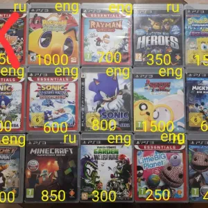 PS3 диски с играми