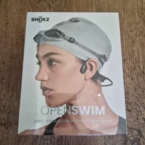 [НОВІ] Shokz OpenSwim Black — Навушники для плавання (Запаковані)