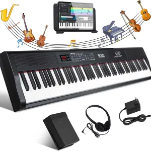 Цифрове піаніно Liberty LEP160 (педаль, пюпітр, навушники, блок живлення). Bluetooth