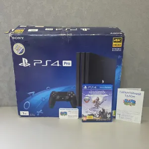 Sony Playstation 4 Pro Ps4 Ps CUH7108B 2 Ревізія Магазин 12 Місяців Гарантія HDD 1TB 1024GB + Horizon Zero Dawn Complete Edition