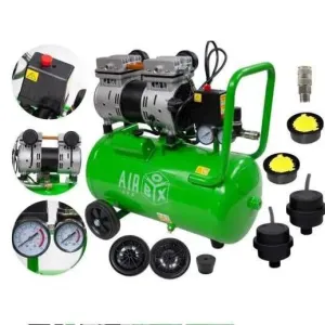 Компресор БЕЗМАСЛЯНИЙ 1,5 кВт 264 л/хв на 24 л та 8 бар Airbox ECO24