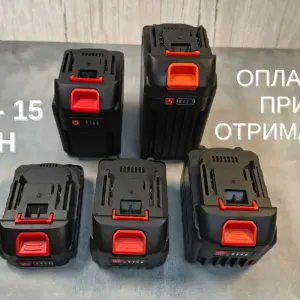 Аккумулятор макита 18-21 вольт 2 - 15 Ач 18650 для шуруповерта пилы
