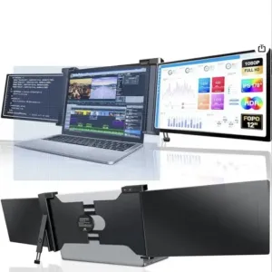 Портативний монітор FOPO 13" Triple Portable Monitor 1080P FHD IPS