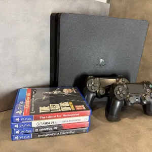 ‼️ Playstation 4 SLIM 1Tb 1000 Gb + 2 геймпади ps4 пс4 гарантія
