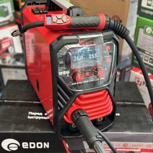 Сварочный полуавтомат Edon pro mig 318 LCD pulse синергия