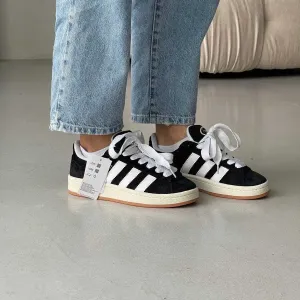 Жіночі кросівки Adidas Campus 00s Black White Адідас кампус