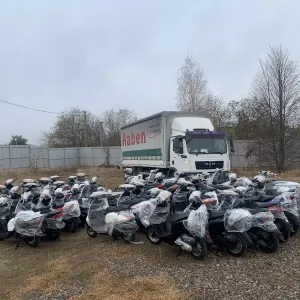 Продам скутер мопед з японії з контейнера