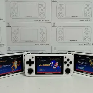 Ігрова приставка Anbernic RG351P біла Денди Sega PlayStation Nintendo