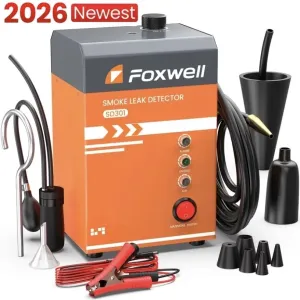 Є відео роботи! Foxwell sd301 димогенератор для СТО