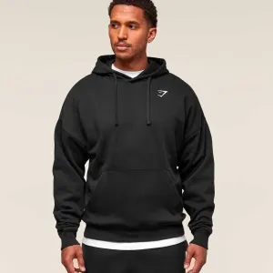 Худі Gymshark Crest Oversized Hoodie Оверсайз Кофта Джимшарк