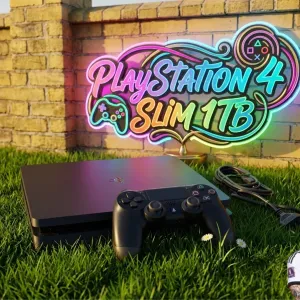 PS4 Slim памʼять 1000 ГБ з топовою підскискою Deluxe на 12 місяців + 500 ігор