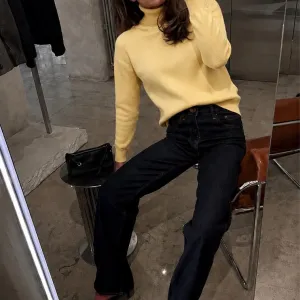 Кашемір + вовна светр гольф xs massimo dutti  стиль old money