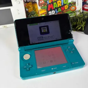 Консоль Nintendo 3DS 32GB Aqua Blue Б/У приставка нінтендо 3дс аква блю асортимент ретро консолі нінтендо