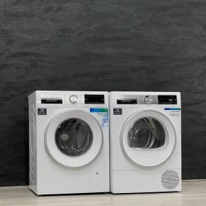 Виставка Комплект Пральна +Сушильна машина Bosch 6 SERIES WGG244M90/01.. WQG235D90/01 9kg A+++