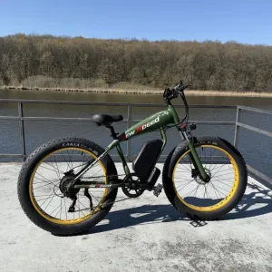 Мощный Электровелосипед електробайк 500/1000W 48V 13/17Ah Фетбайк новый со склада електровелосипед купити електричний велосипед з гарантією 6 міс