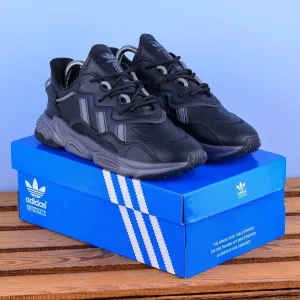 (2266) SALE! Кросівки Adidas Ozweego чорні з сірим (41-45) адідас