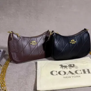 Сумка через плече COACH | класична жіноча сумочка КОУЧ у стильному та елегантному дизайні