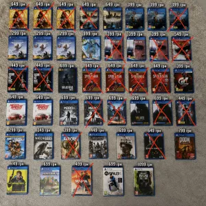 PS4/PS5 ігри / Диски ПС4/ПС5 —  God of War, The Last of Us ,  Call Of Duty,  cyberpunk, Minecraft, Doom, FIFA 23, Metro, Need For Speed, Horizon