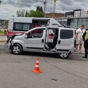 После Дтп Fiat QUBO