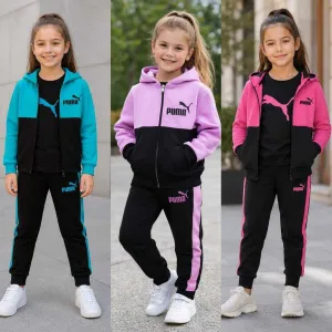 Спортивний Костюм Трійка на дівчинку пума 1-9 років 86-140 см Puma