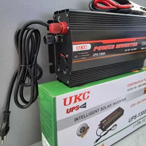 Преобразователь + зарядка 15А 12-220V 1300W Инвертор ИБП ДБЖ для котла