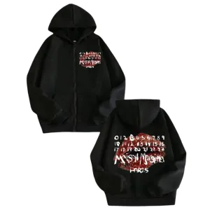 Зип худи Maison Margiela Paris Logo унисекс мейсон марджела толстовка