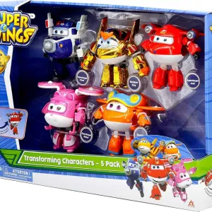 Набір 5 шт великі літачкі Супер крила супер крылья Super Wings