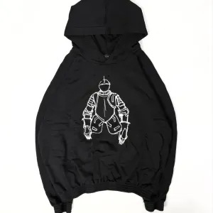 Худі Number Nine hoodie number nine black худи number nine кофта number nine намбер найн кофта чорна opium archive black M L