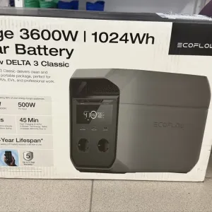 НОВИЙ! Зарядна станція EcoFlow DELTA 3 Classic (1024Wh / 1800W). Запакована