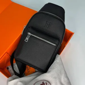 Мужская кожаная сумка Хермес/Чоловіча шкіряна сумка Hermes