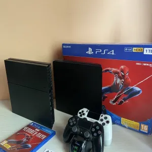 Магазин! Playstation 4 Fat\Slim + Гарантия! + 100 игр