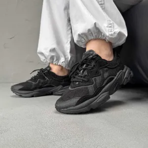 ‼️Акція / Останні Розміри‼️Кроссовки Женские Adidas Ozweego Triple Black/Жіночі Кросівки Адідас Озвіго/Кроссовки адидас Озвиго