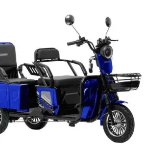 ТОП ПРОДАЖ! Електротрайк Crosser Transit TR-5 (1200W 72V/24Ah) - Синій