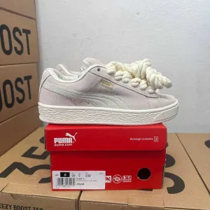Женские кроссовки Puma Suede XL beige / Пума XL бежевые 36 37 38 39 40 41