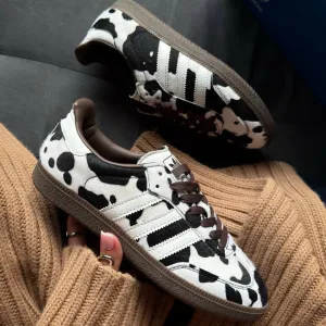 ОРИГІНАЛ‼️36-41 Adidas Samba OG Cow Print Dark Brown White / Spezial Air ON shox dragon milk leo