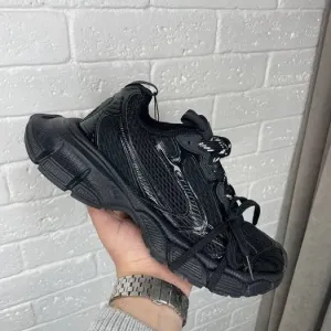 Balenciaga 3XL Black трендові жіночі кросівки баленсіага на платформі