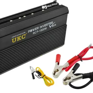 Автоинвертор UKC 12V-220V 1500W/2000W/2600W/3000W/4000W